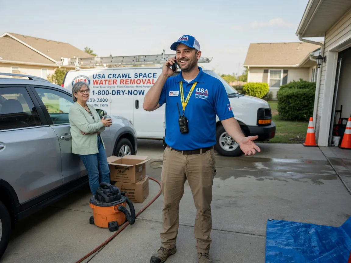 Crawl Space Water Removal Alvord, TX FAQs